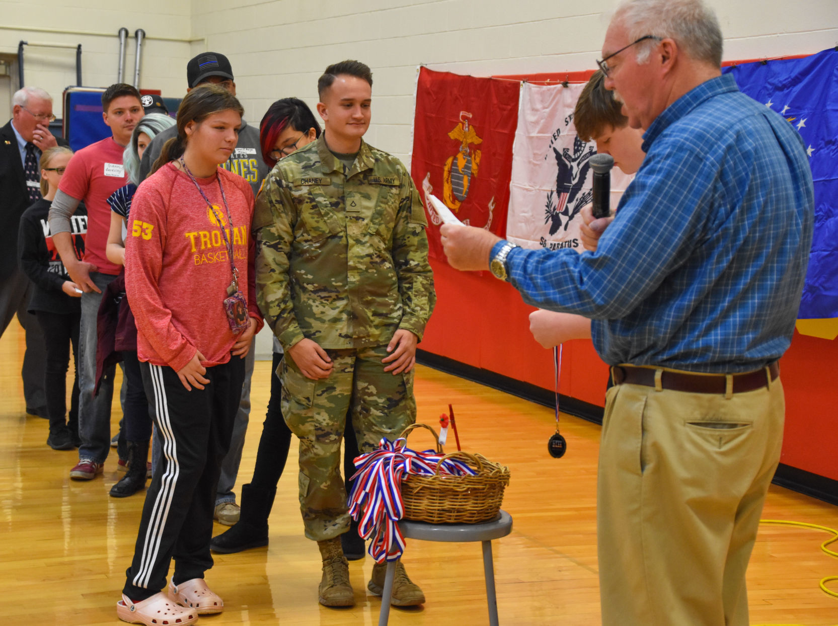 Charleston Middle School Veterans Day Assembly